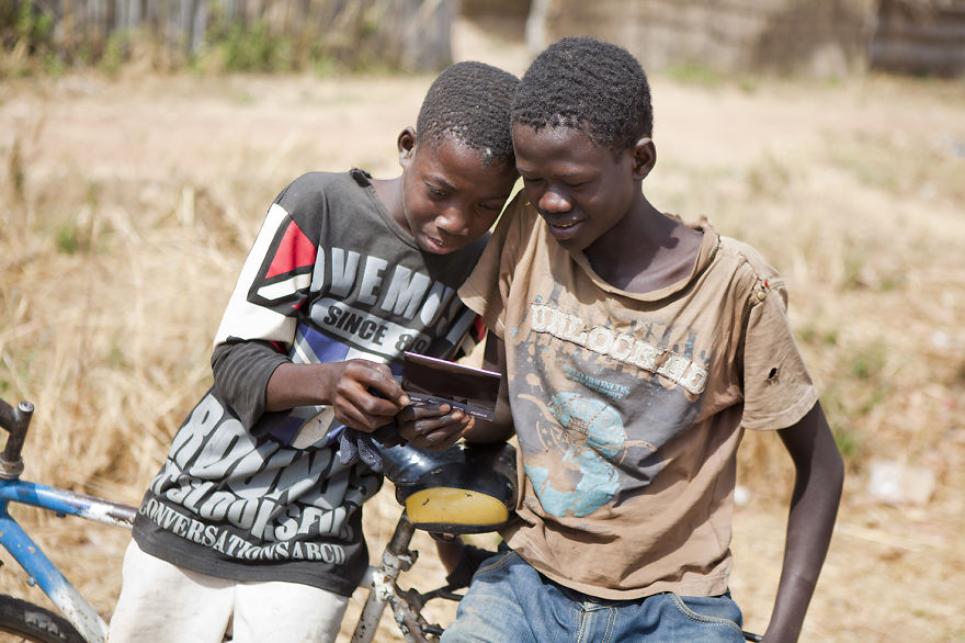 On My Trip To Gambia I Photographed Locals And Gave The Pictures As A Gift