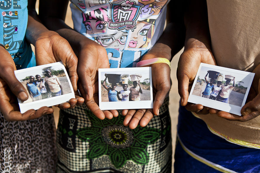 On My Trip To Gambia I Photographed Locals And Gave The Pictures As A Gift