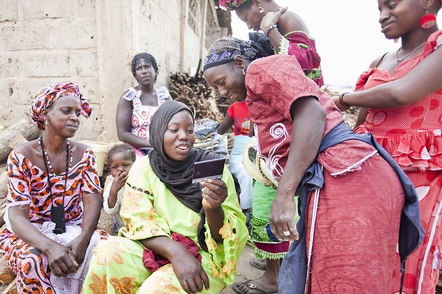 On My Trip To Gambia I Photographed Locals And Gave The Pictures As A Gift