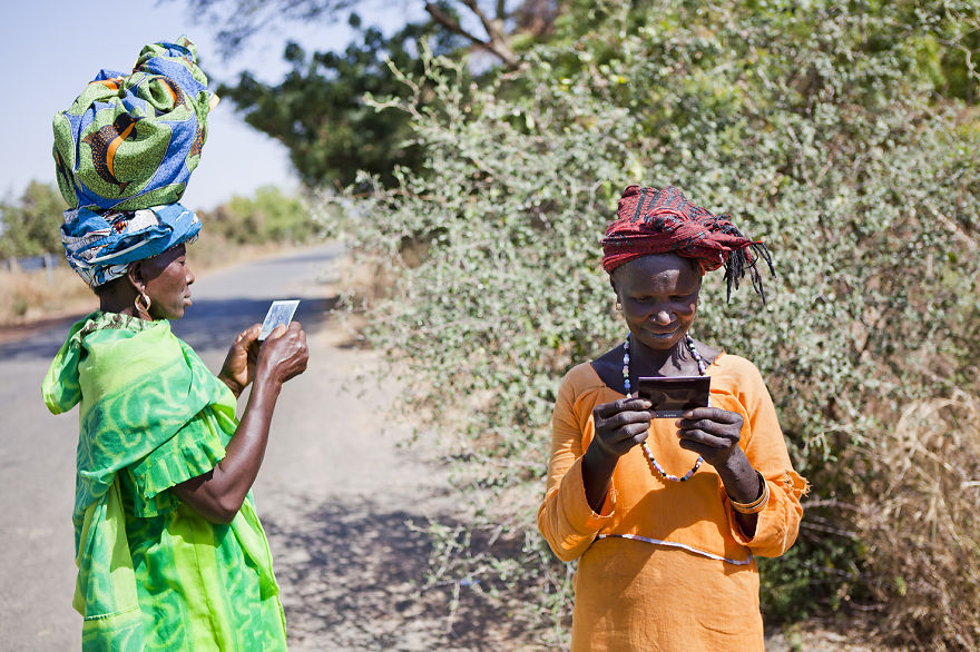 On My Trip To Gambia I Photographed Locals And Gave The Pictures As A Gift
