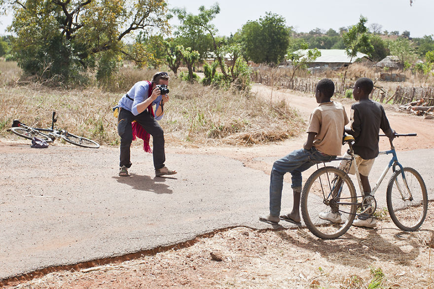 On My Trip To Gambia I Photographed Locals And Gave The Pictures As A Gift
