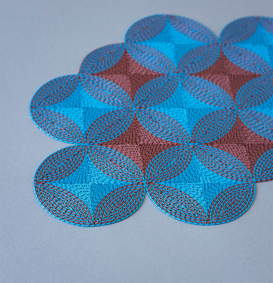 I Create Paper Landscapes Inspired By Zen Gardens Using 1000s Of Paper Strips