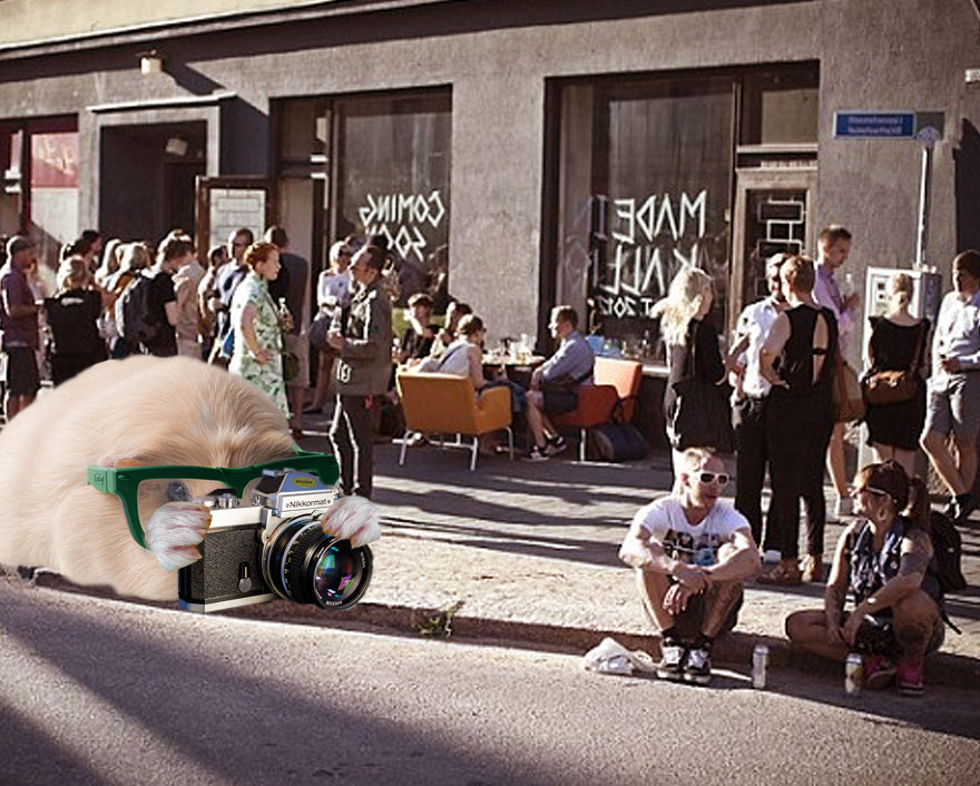 Hipster Photographer