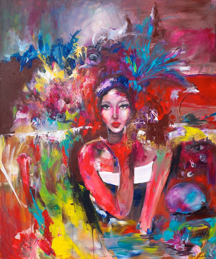 I Finish My Daughters' Paintings I Finish My Daughters' Paintings