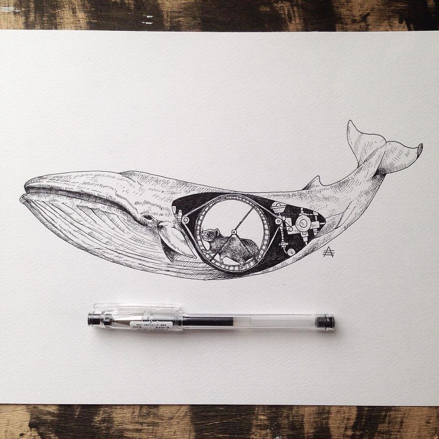 Nature Was My Kindergarten That Inspired These Black Pen Illustrations Nature Was My Kindergarten That Inspired These Black Pen Illustrations