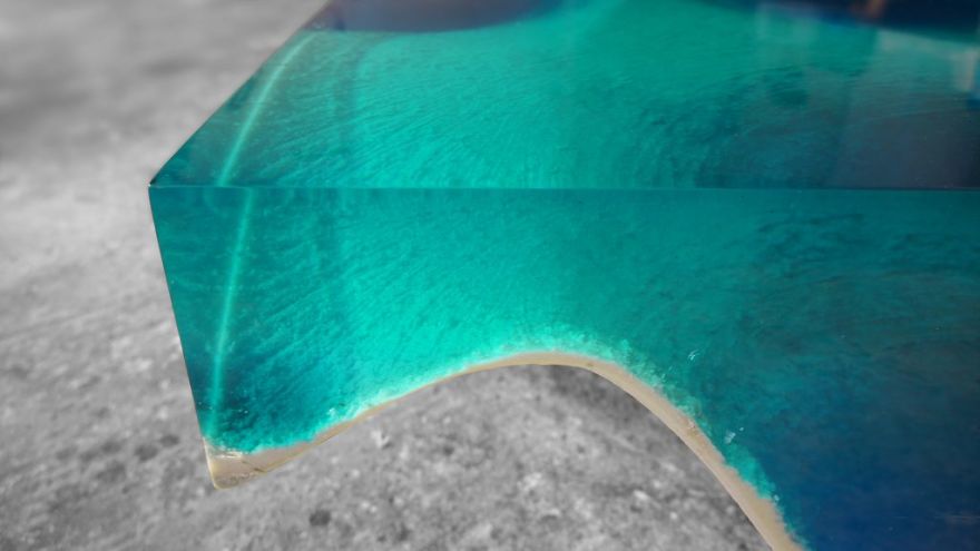 Sea-Inspired Table Will Let You Gaze Into The Depths Of The Sea While Dining