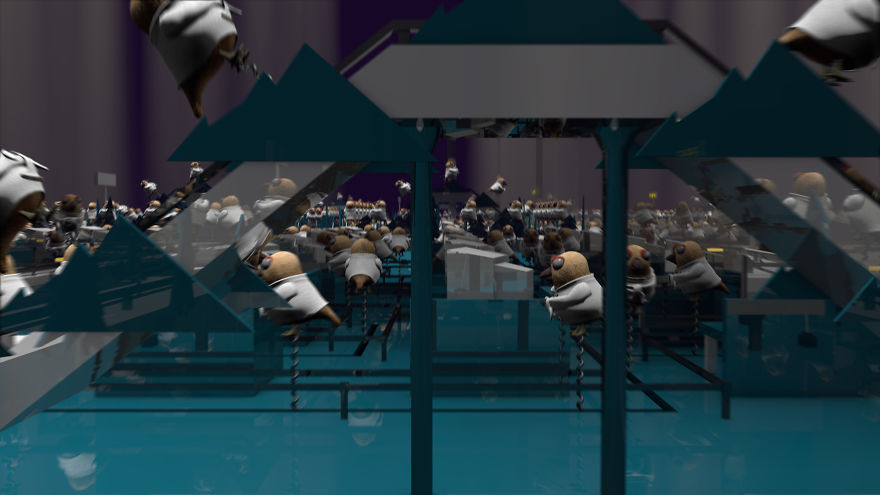 This 3D Animation Video Takes You Inside A Cuckoo Clock