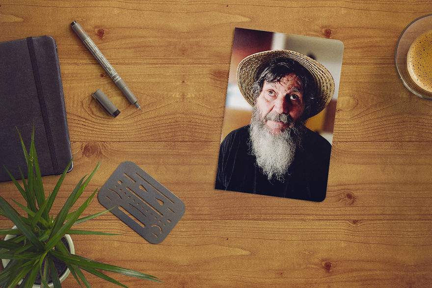 We Made A 3D Screw Portrait That A Blind Artist Could 'See' With His Hands