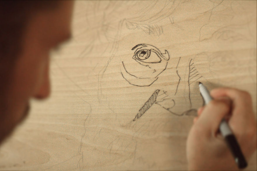 We Made A 3D Screw Portrait That A Blind Artist Could 'See' With His Hands