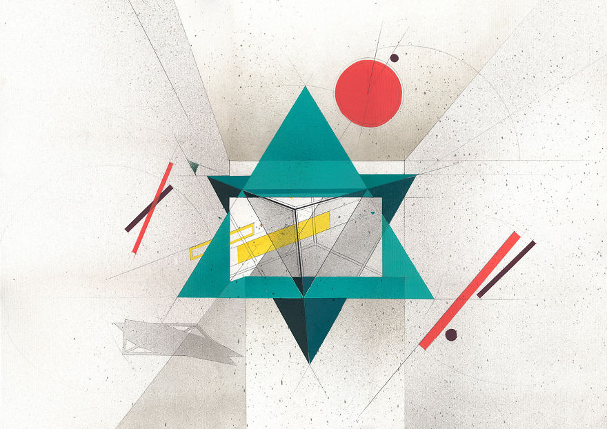 We Created Three Anamorphic Installations That Change Shape As You Walk Through Them We Created Three Anamorphic Installations That Change Shape As You Walk Through Them