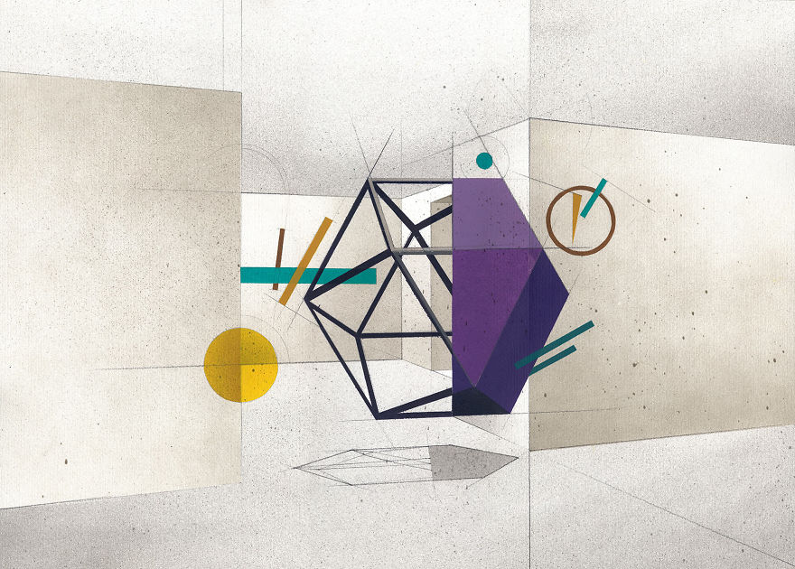 We Created Three Anamorphic Installations That Change Shape As You Walk Through Them We Created Three Anamorphic Installations That Change Shape As You Walk Through Them