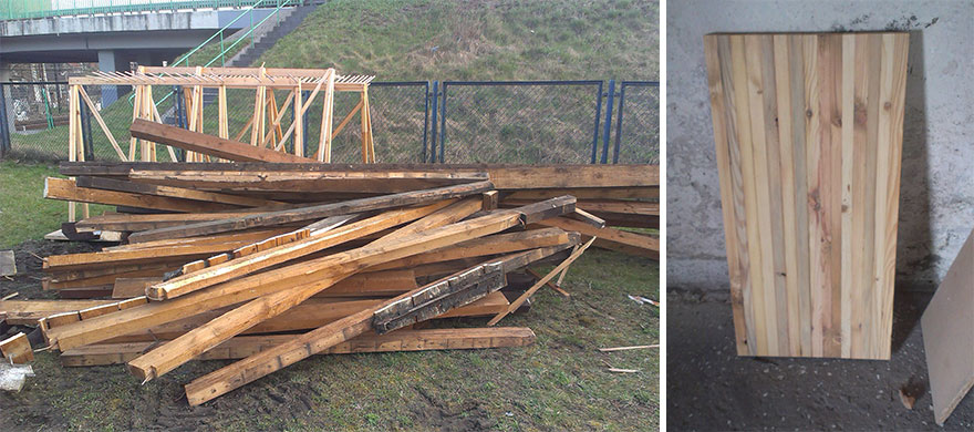 We Turned Old Wood And Rusty Chain Into A Coffee-Table