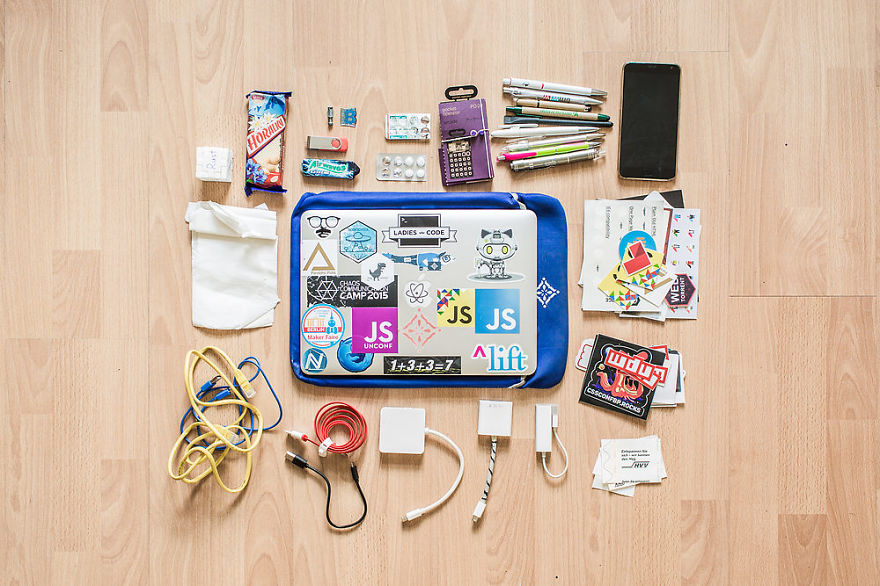 What's In A Hacker's Backpack