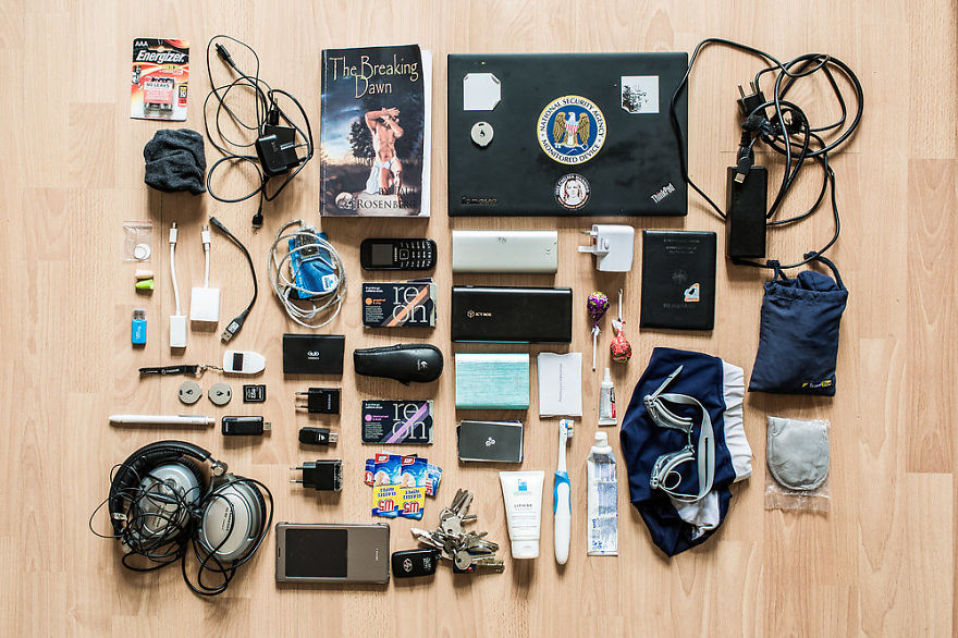 What's In A Hacker's Backpack