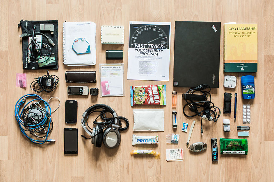 What's In A Hacker's Backpack