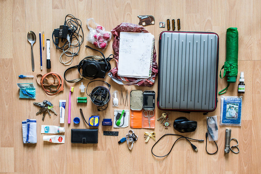 What's In A Hacker's Backpack