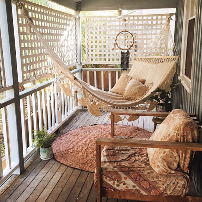Cozy Boho Hammock