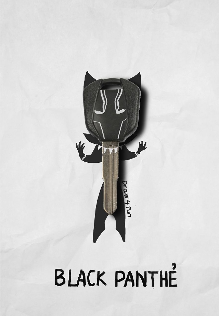 Superheros I Created From Regular Objects Superheros I Created From Regular Objects