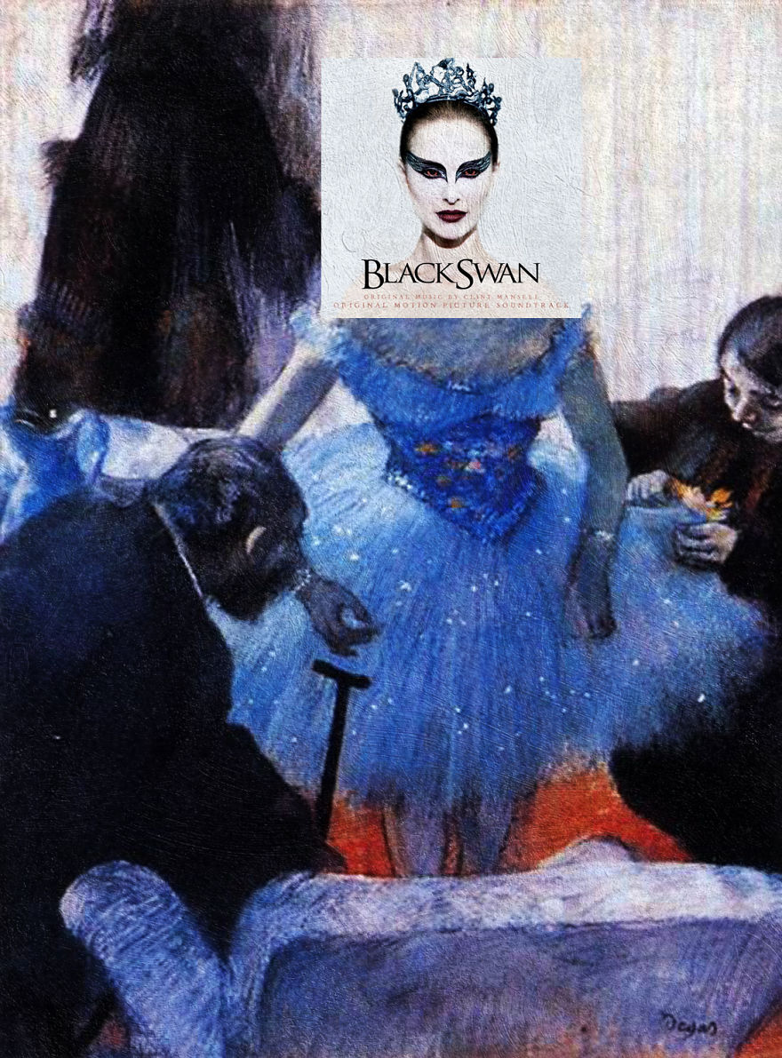 I Combine Movie Soundtrack Album Covers With Classical Paintings I Combine Movie Soundtrack Album Covers With Classical Paintings