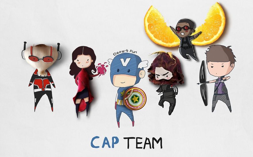 Superheros I Created From Regular Objects