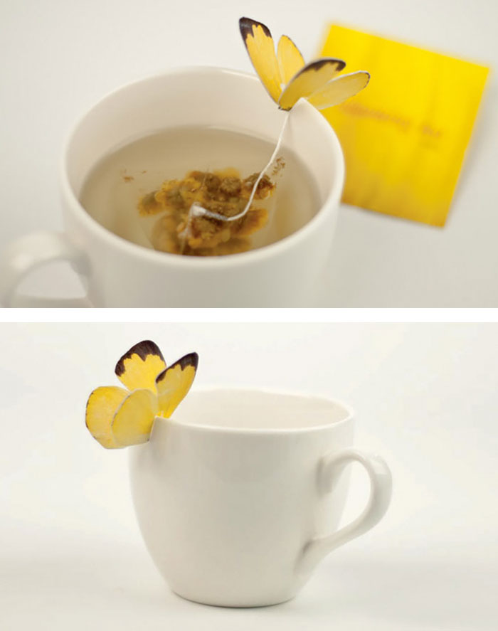 Butterfly Tea Bag