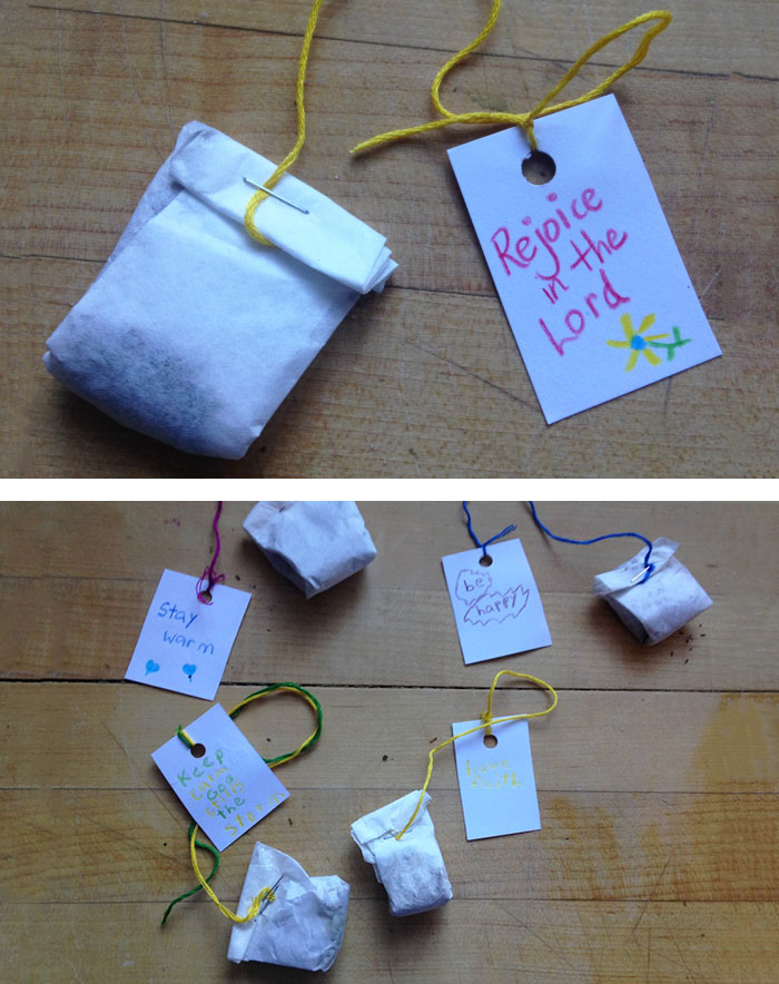 Tea Bags With A Message