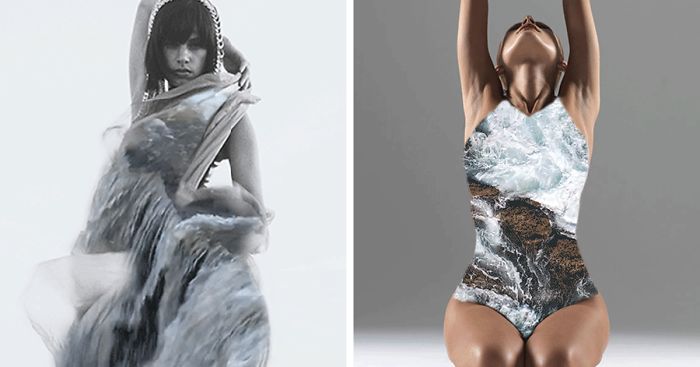 Hypnotizing Double Exposure GIFs By 25th Century Artists