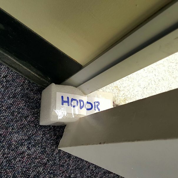 Door Slamming Was Starting To Get Annoying.