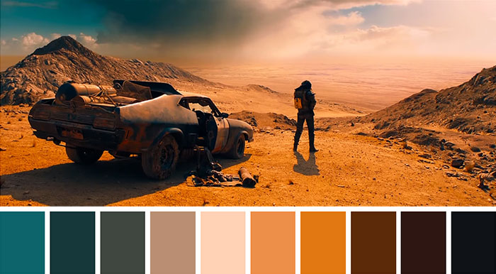 This Tweeter Posts Color Palettes From Famous Movie Scenes
