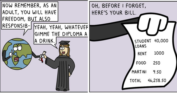 8 Comics That Perfectly Describe The Struggles Of Adulthood