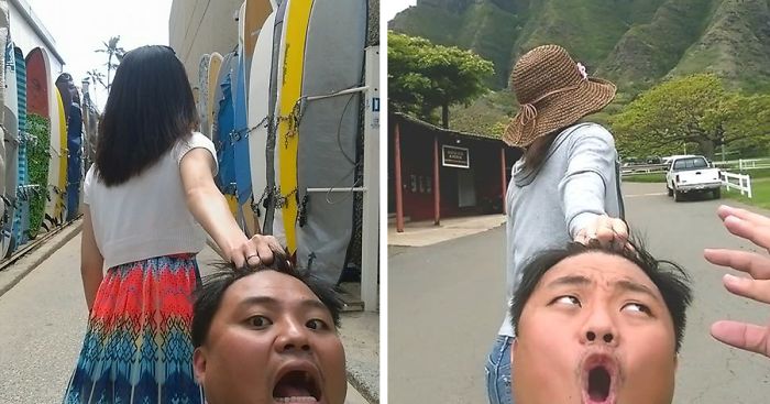 Taiwanese Couple Hilariously Parodies #FollowMeTo Couple