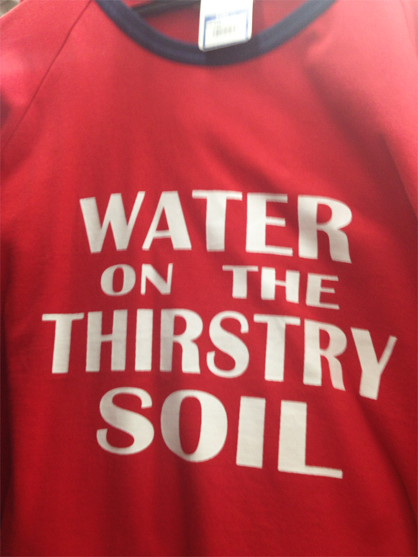 Water On The Thirstry Soil