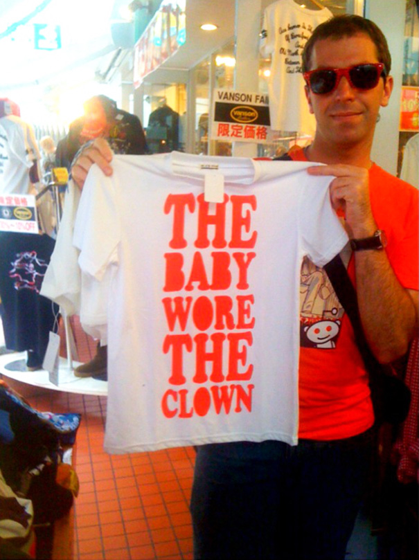 Creepy T-Shirt For Baby