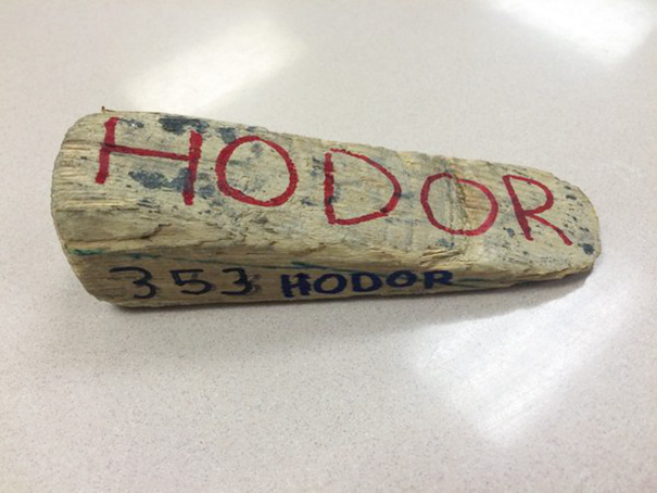 I've Renamed My Doorstop