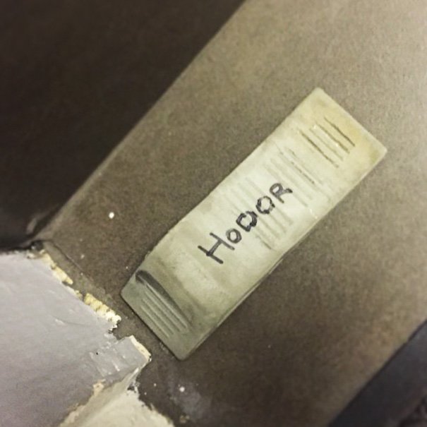 Look What Someone Wrote On The Doorstop At Work Today