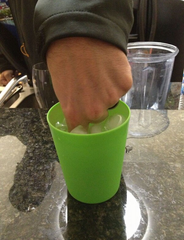 I Asked My Husband To Stir My Drink, Aaaaand This Is What He Did. Thank You. Exactly What I Had In Mind