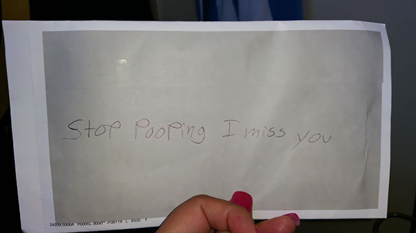 My Husband Slid This Note Under The Bathroom Door. I Married Him For Good Reasons