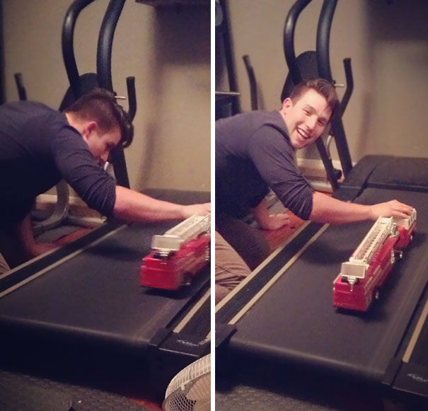 Caught My Husband Red Handed. Thought He Was Working Out