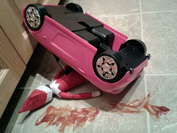 Why Husbands Should Not Be Left In Charge Of Elves On Shelves