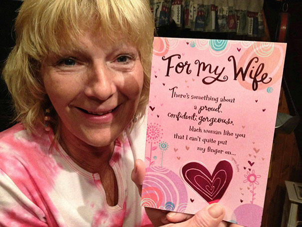 My Dad Didn't Bother Reading The Card Before He Bought It