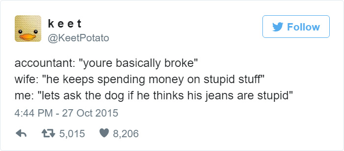 Funny Husband Tweets