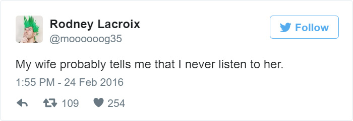 Funny Husband Tweets