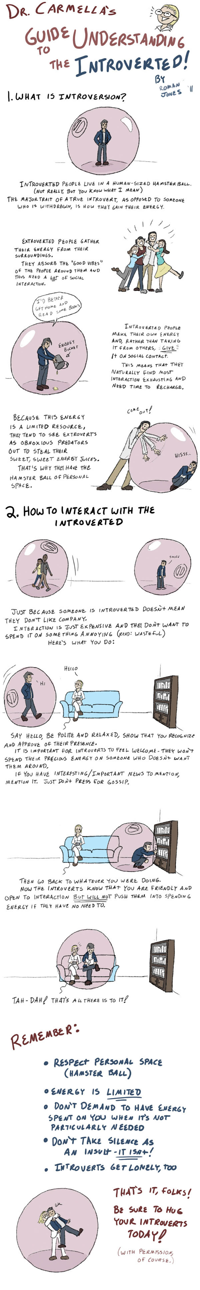 Funny Introvert Comics