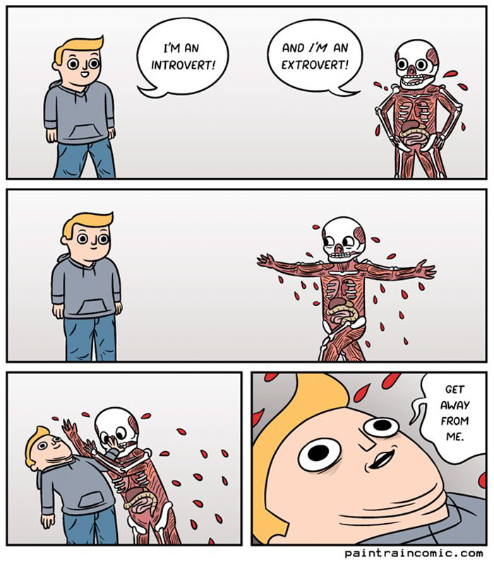 Funny Introvert Comics