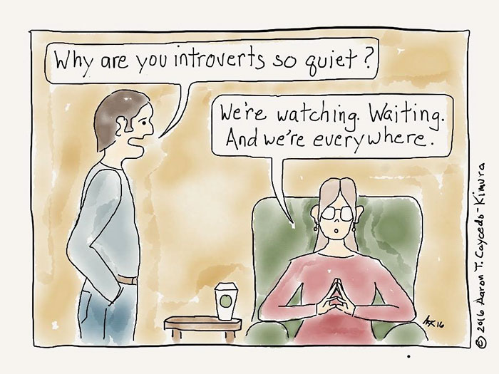 Funny Introvert Comics
