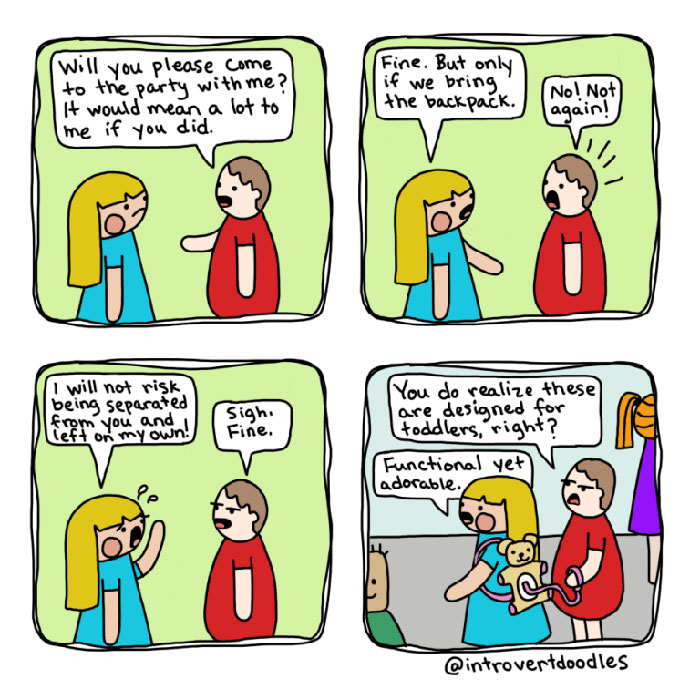 Funny Introvert Comics