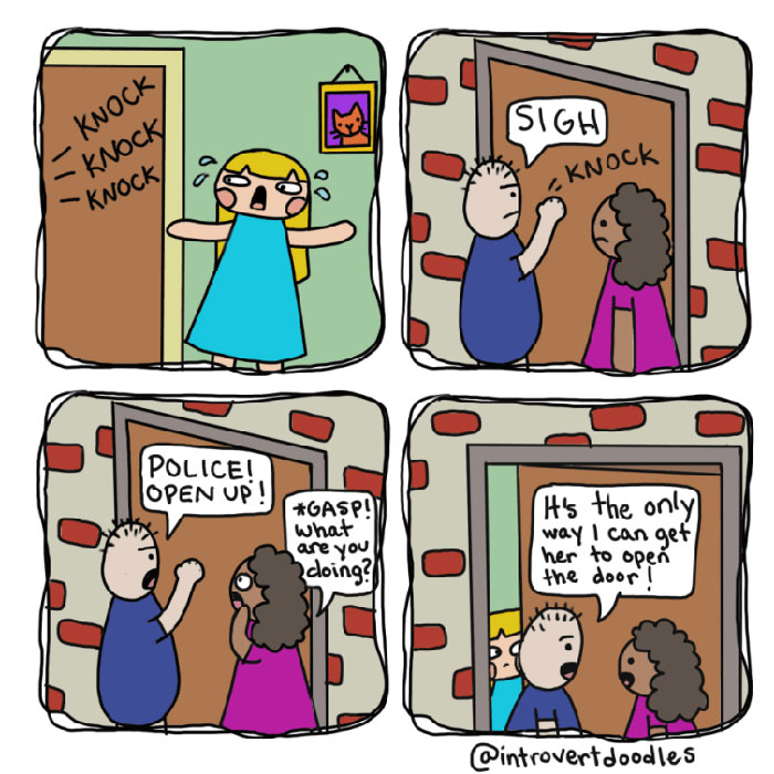 Funny Introvert Comics