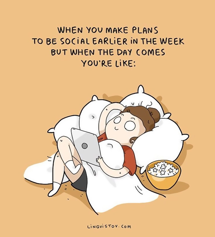 Funny Introvert Comics