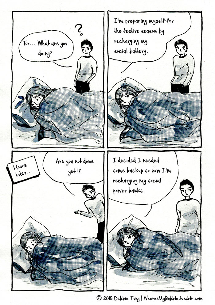 Funny Introvert Comics
