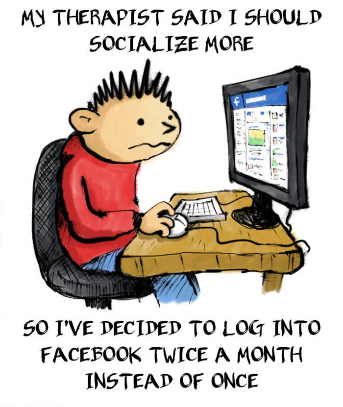 Funny Introvert Comics